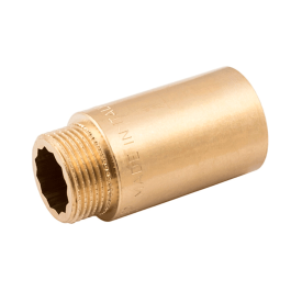 Удлинитель латунный резьбовой Elsen наружная/внутренняя резьба 1/2" 50мм