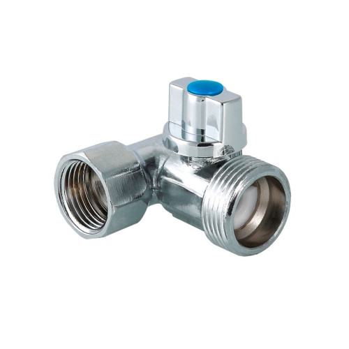 Тройник бытовой Valtec 1/2"х3/4"х1/2" арт.VT.256.N.04 с шаровым краном