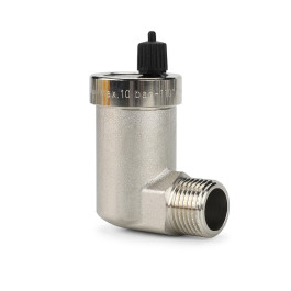 Автоматический воздухоотводчик Varmega 1/2" угловой, вертикальный выпуск