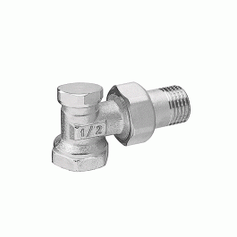 Клапан ручной угловой Delta 1/2" нижний