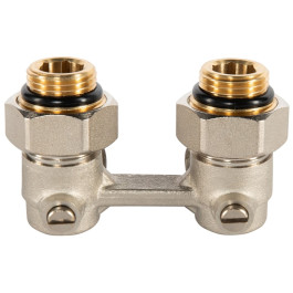 Узел нижнего подключения Royal Thermo Basic угловой 1/2"х3/4" EK