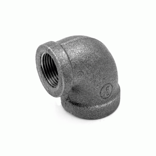 Угол переходной чугунный неоцинкованный Fittex Plus 25х15мм (1"х1/2") ВР