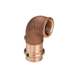 Угол бронзовый Viega Sanpress c SC-Contur 15x3/8" ВР (арт.298241)