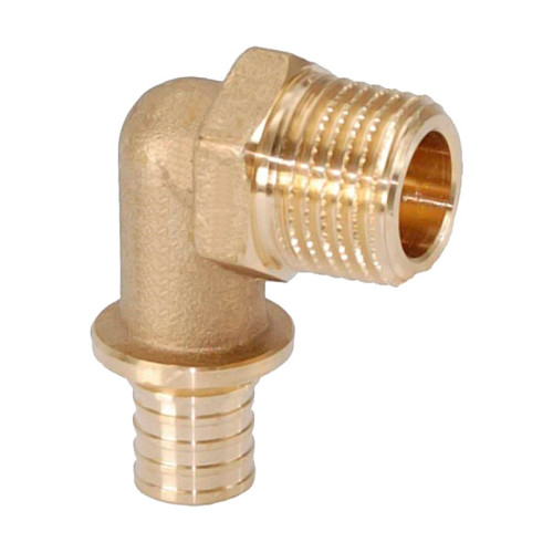 Угол 90° переходной с НР резьбой Hoobs 25х3/4" мм