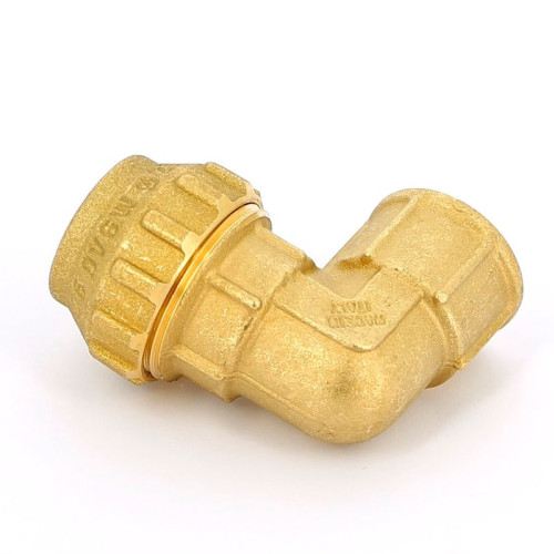 Угольник обжимной Tim с внутренней резьбой 32х1" мм