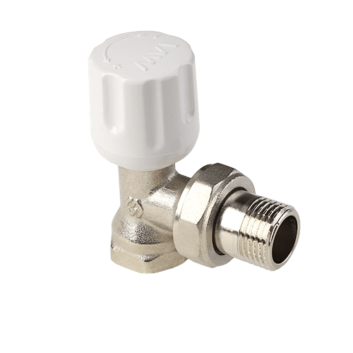 Вентиль радиаторный угловой MVI 1/2" резьба внутренняя/наружная