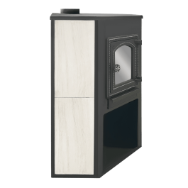 Печь-камин Этна ДТ-4С угловой без плиты