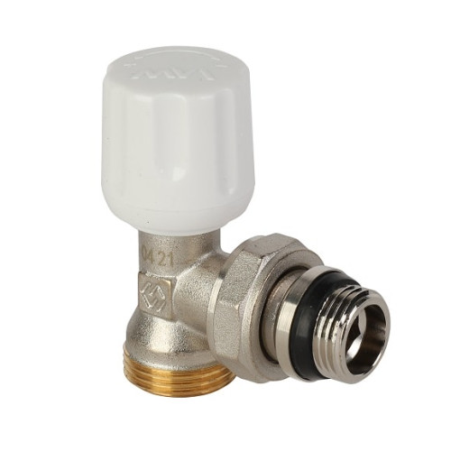 Вентиль радиаторный угловой MVI 1/2" резьба наружная/наружная под евроконус