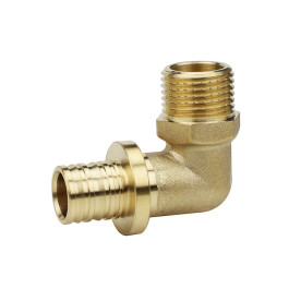 Угол 90° латунный Varmega Slide-fit с НР резьбой 16х1/2"мм