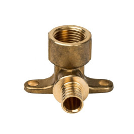 Угол с креплением ROMMER 16х1/2" мм, для сшитого полиэтилена