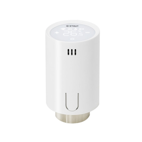 Умная термостатическая головка Stout ZigBee STE-2070 M30х1.5