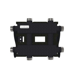 Коллектор модульный Gidruss MK-60-3DU.EPP до 60 кВт 1" 3 контура EPP термоизоляция