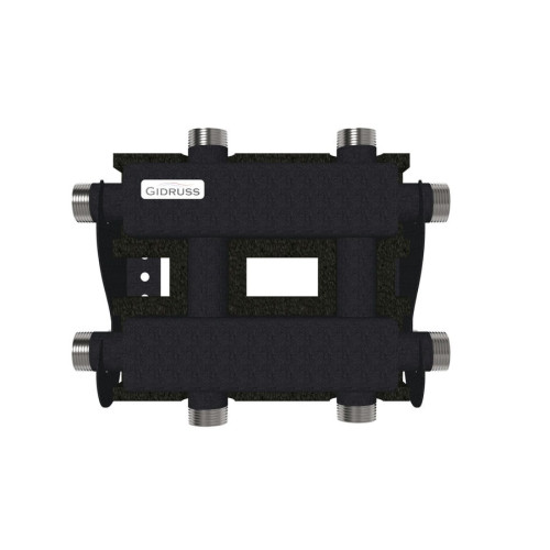 Коллектор модульный Gidruss MK-60-3DU.EPP до 60 кВт 1" 3 контура EPP термоизоляция