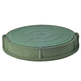 Люк полимер Сантехкомплект (легкий усиленный) 760х630мм Н=110 30кН