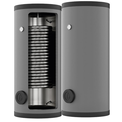 Бойлер косвенного нагрева Essan Core EBFL 400 с 1 увеличенным теплообменником AISI 304