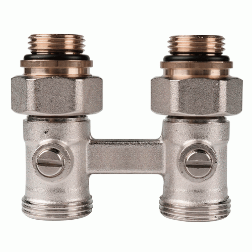 Узел нижнего подключения прямой Delta 3/4"x1/2" D=50 мм