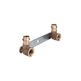 Монтажный узел бронзовый Viega Sanpress SC-Contur 15x1/2"150мм (арт.308681)