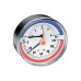 Термоманометр аксиальный Watts F+R818 (1/2" 10 бар 120С° 80мм.)