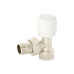 Вентиль ручной угловой Uni-Fitt 1/2" для радиатора (арт.155N2000)