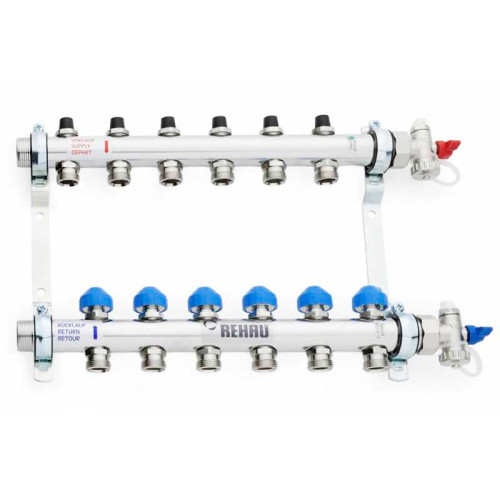 Коллектор Rehau Hkv 2 (на 2 контура) для радиаторного отопления