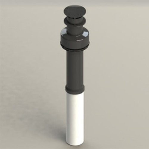 Комплект дымохода Groppalli коаксильный 60/100 мм вертикальный