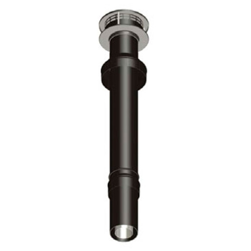 Коаксиальная вертикальная конденсационная труба Camino 80/125 мм с ветрозащитой