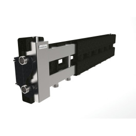 Коллектор нержавеющий Gidruss BMSS-60-5D EPP до 60 кВт 1" 5 контуров EPP термоизоляция