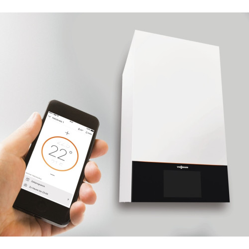 Конденсационный одноконтурный настенный котел Vitodens 200-W тип B2HF 19 кВт (Z019321)