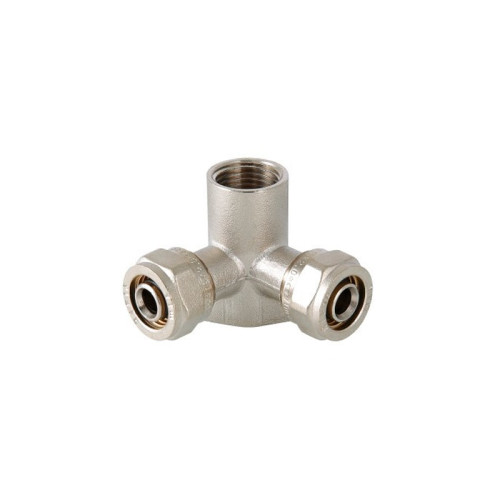 Водорозетка обжимная проходная 20 x 1/2" Valtec (АРТ. VTM.334.N.200420)