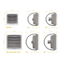 Тепловентилятор водяной Volcano VR Mini AC