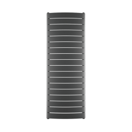 Вертикальный радиатор Rifar Convex Ventil - 22 секций цвет Титан нижнее центральное подключение