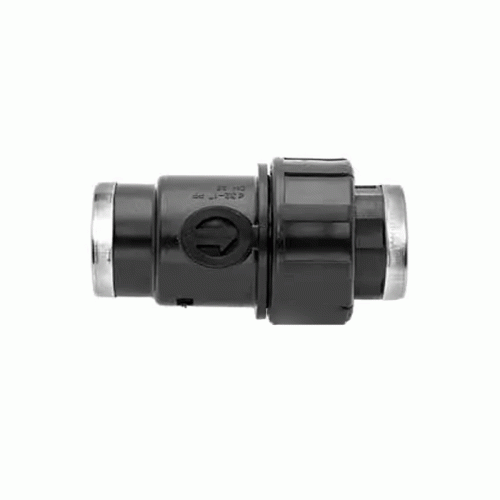 Клапан обратный Unidelta с ВР резьбой 3/4"х3/4" для труб ПНД