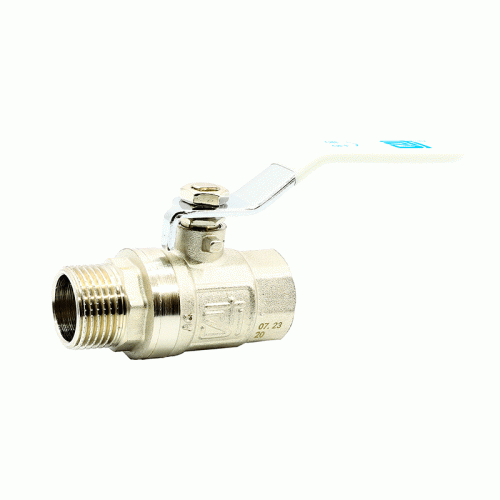 Кран шаровой STI с ВР/НР резьбой 3/4" ручка-рычаг