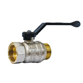 Кран шаровой LD ВР/НР резьба 1 1/4" ручка-рычаг