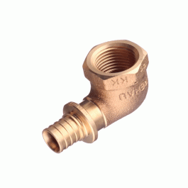 Угольник-переходник REHAU Rautitan 16x1/2" с ВР резьбой DZR латунь (MX)