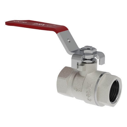 Кран шаровой V&G Valogin 1 1/2" с ВР/ВР резьбой, ручка рычаг