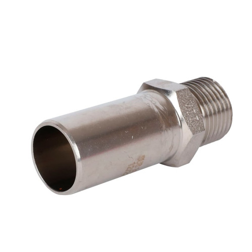 Пресс-вставка из нержавеющей стали Tim с НР резьбой 22х1" мм