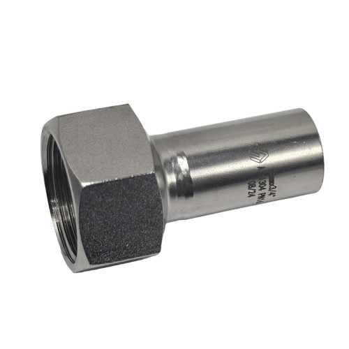 Пресс-вставка с ВР резьбой MVI 15х3/4" мм нержавеющая