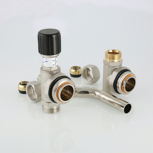 Байпас тупиковый с перепускным клапаном Valtec 200 мм арт.VT.0666.0.0