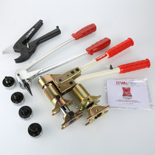 Комплект ручного инструмента VALTEC VT.1240.FT, для монтажа надвижных фитингов