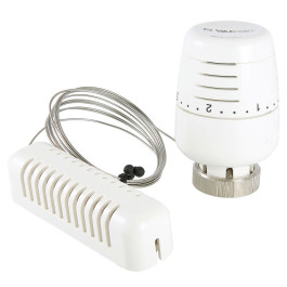 Термостатическая головка с настенным датчиком Valtec М30х1.5 6.5-28°C арт.VT.5010.0.0