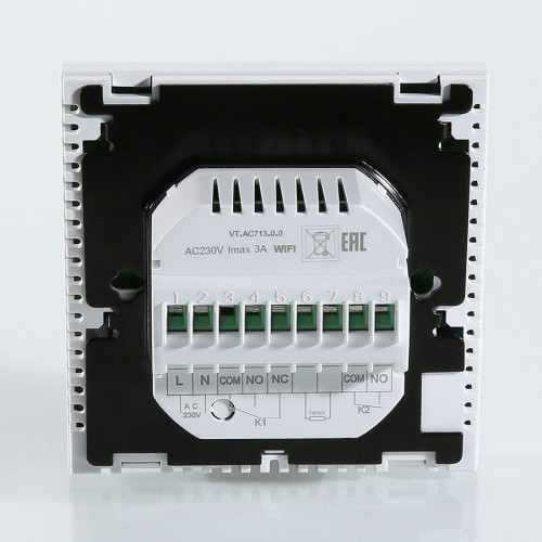 Хронотермостат электронный комнатный Valtec 2-контурный с Wi-Fi