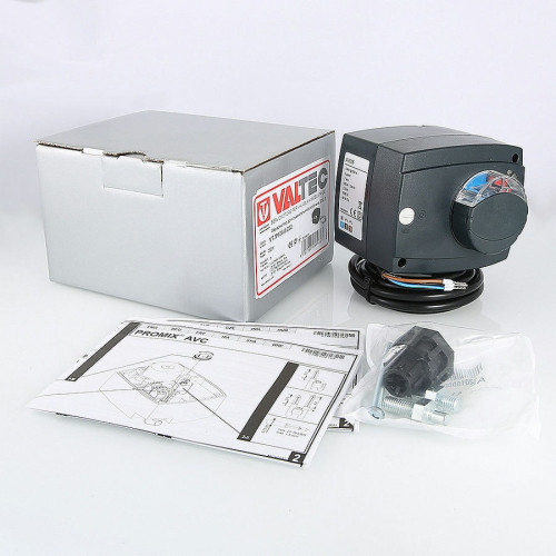 Электропривод поворотный аналоговый Valtec 24 В  арт. VT.M106.R.024