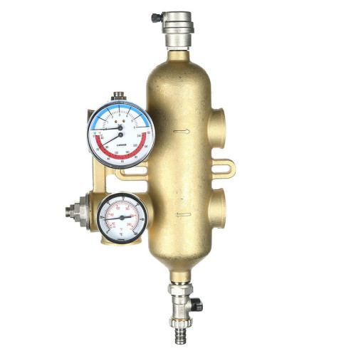 Гидравлическая стрелка из нержавейки Valtec 104 кВт 1 1/4"  VT.VAR00.G.07