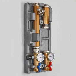 Насосный модуль-группа прямая с байпасом быстрого монтажа Valtec арт. VT.VAR11.G.07