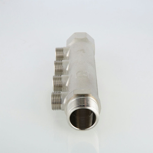 Коллектор Valtec с наружной резьбой 3/4"х1/2" 4 выхода арт.VTc.500.N.0504