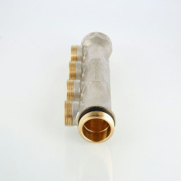 Коллектор Valtec с наружной резьбой под евроконус 1"х3/4" 2 выхода арт.VTc.500.NE.060502