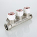 Коллектор Valtec для воды с вентилями 3/4"х1/2" на 4 выхода арт.VTc.570.N.0504