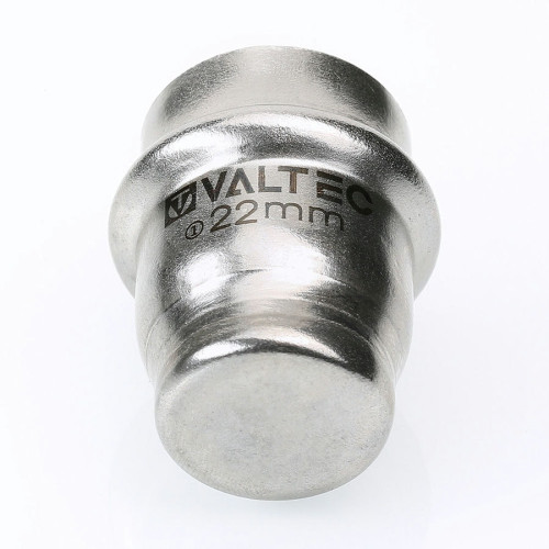 Заглушка пресс Valtec VT.INOX-PRESS 15мм из нержавейки (арт.VTi.961.I.000015)