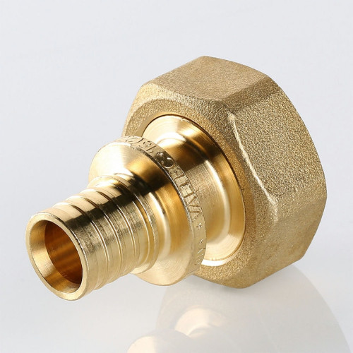 Переходник Valtec с НГ гайкой под евроконус 16х3/4"мм (арт.VTm.422.EBG.001605)